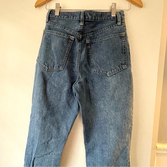 NWOT WeWoreThat vintage inspired mom jeans medium wash size 24 - Picture 5 of 7
